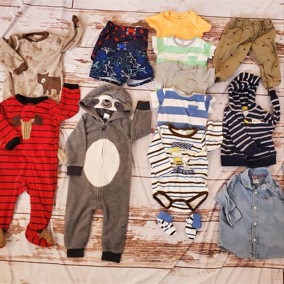 Carter's Other - BABY BOY 9 MONTH CLOTHING BUNDLE